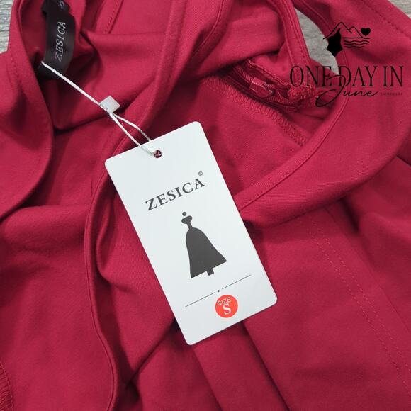 Zesica One Shoulder Maxi Dress Size S - Picture 2 of 5